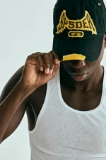 Spider Black T&f 6-panel Hat 5