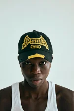 Spider Black T&f 6-panel Hat 6