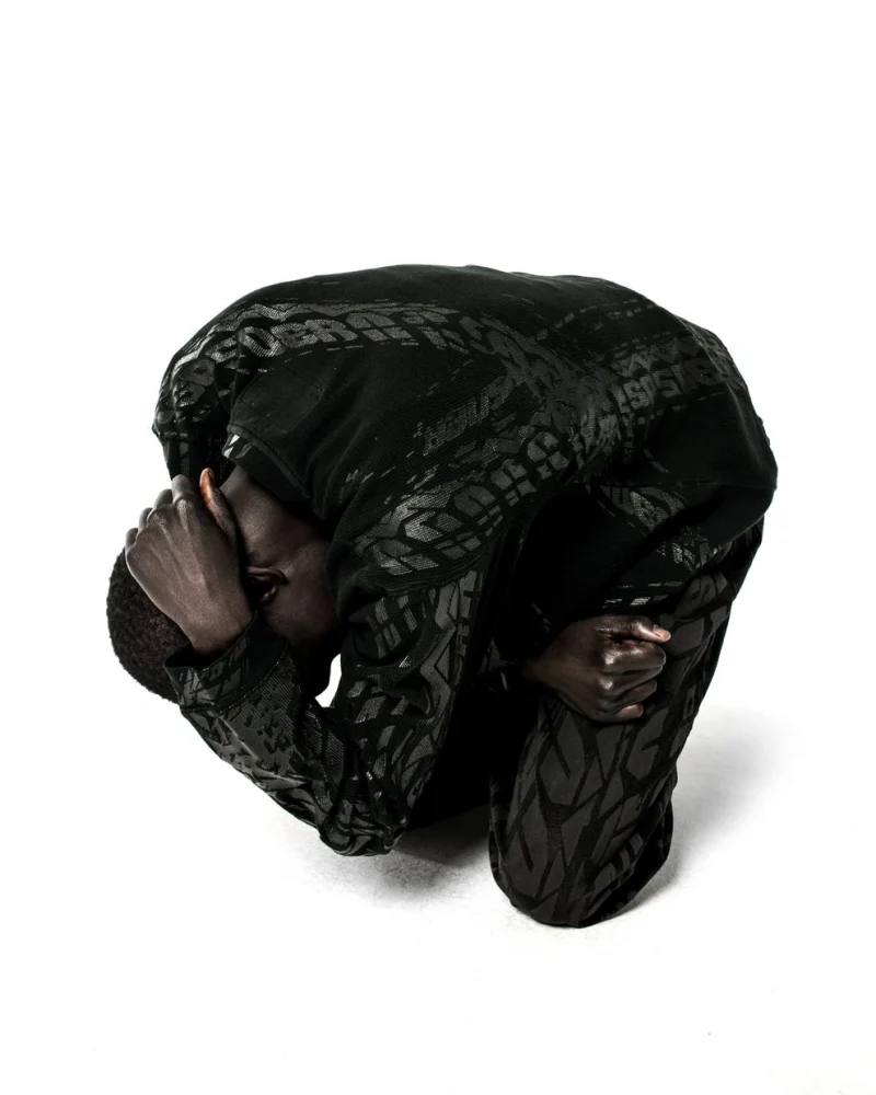 Spider Black Urnout Thermal Sweatshirt 1