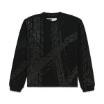 Spider Black Urnout Thermal Sweatshirt
