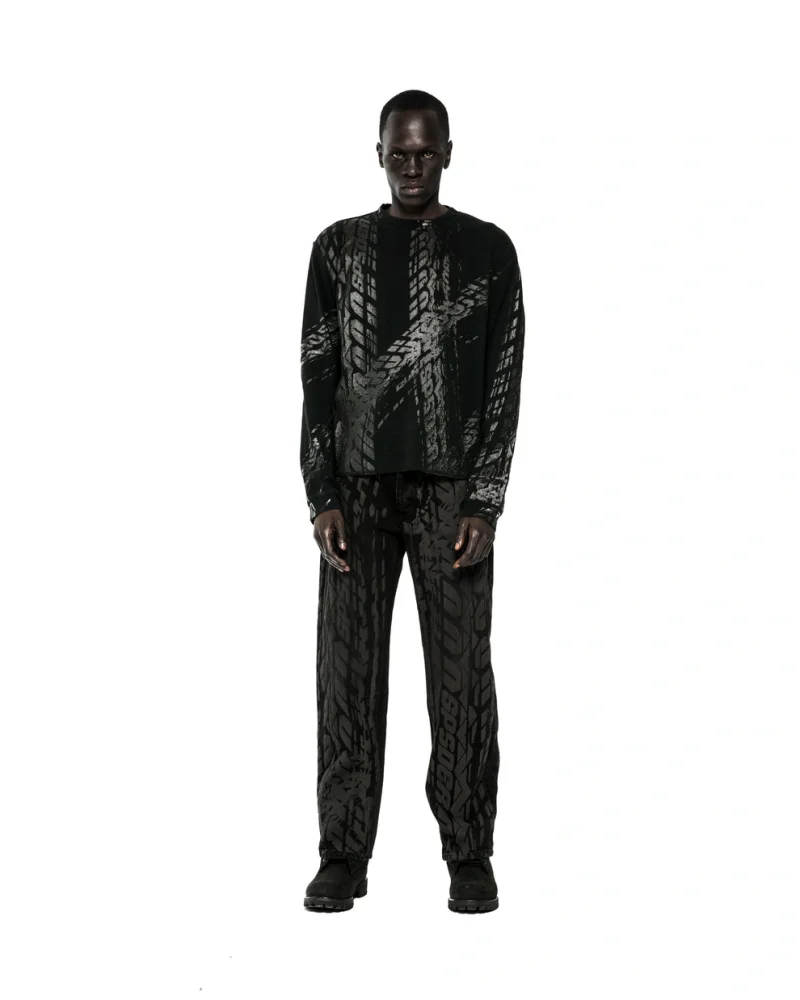 Spider Black Urnout Thermal Sweatshirt 5
