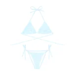Spider Blue Five Star Bikini