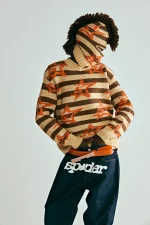 Spider Brown 5star Mohawk Balaclava Mask 1