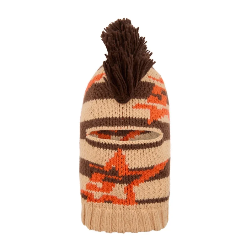 Spider Brown 5star Mohawk Balaclava Mask 7