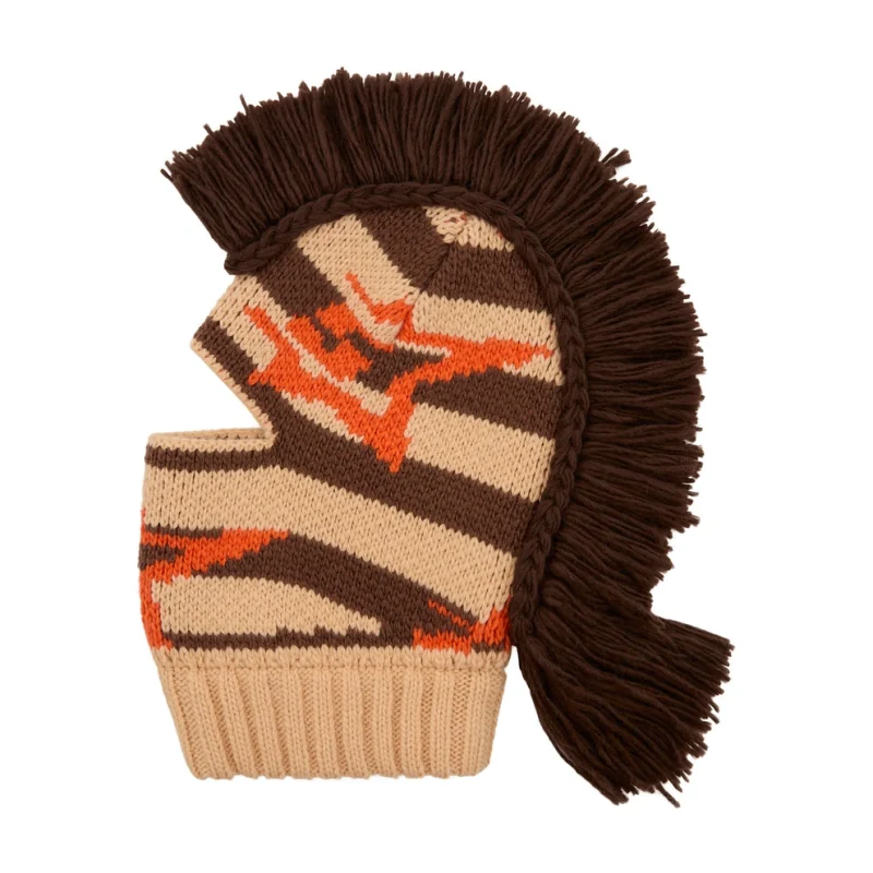 Spider Brown 5star Mohawk Balaclava Mask 8