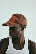 Spider Brown Og Web V2 Trucker Hat 5