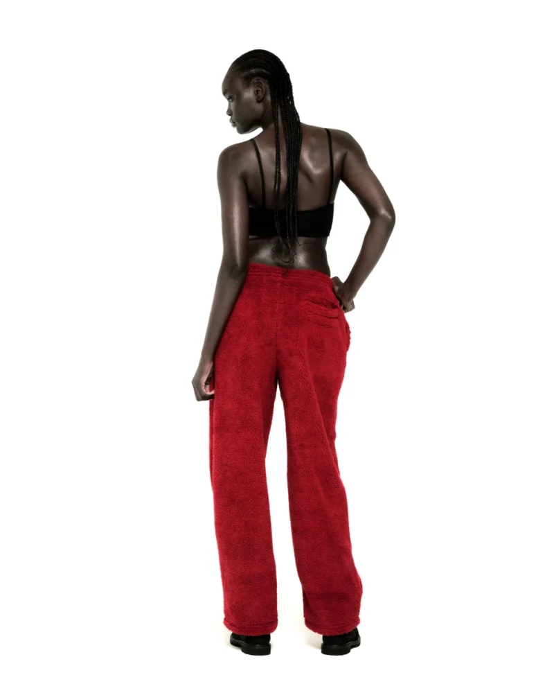 Spider Cardinal Teddy Fleece Sweatpant 3