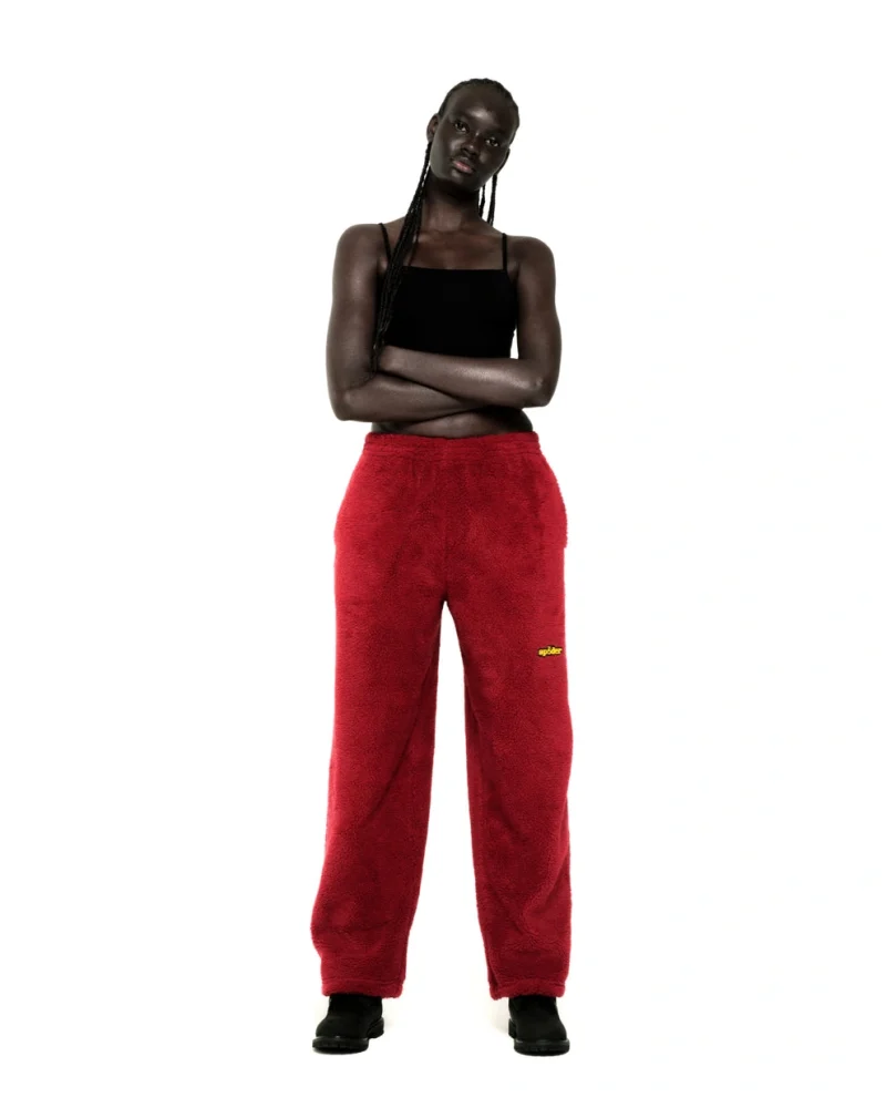 Spider Cardinal Teddy Fleece Sweatpant 5