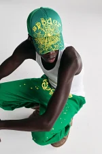 Spider Green Og Web V2 Trucker Hat 1