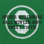 Spider Green Superfive Crewneck Sweatshirt 10