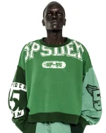 Spider Green Superfive Crewneck Sweatshirt 2
