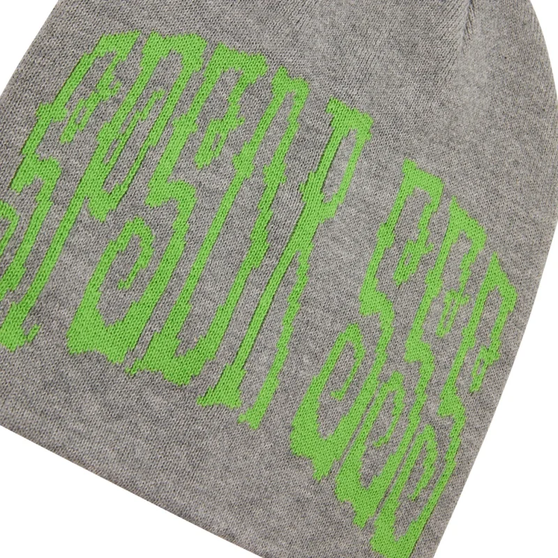 Spider Grey 555 Skully Beanie 3