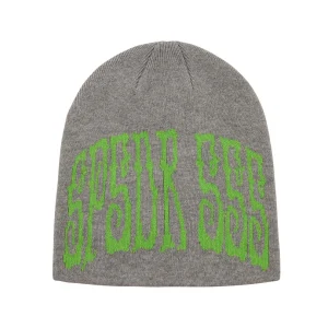 Spider Grey 555 Skully Beanie