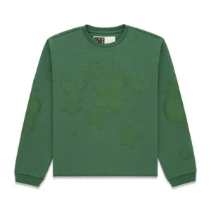 Spider Kelly Green Beluga Thermal Sweatshirt