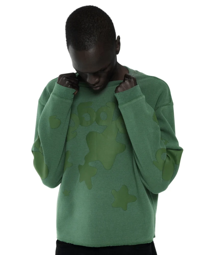 Spider Kelly Green Beluga Thermal Sweatshirt 4