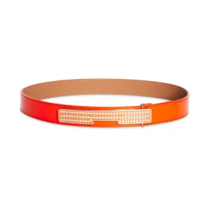 Spider Orange Sp5 Logo Belt