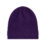 Spider Purple Fuzzy Logo Mohair Beanie 6