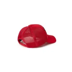 Spider Red Silk Web Bank Trucker Hat 6