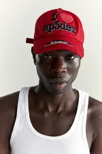 Spider Red Souvenir 6-panel Hat 4