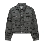 Spider Sex Aop Foil Trucker Jacket