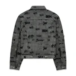 Spider Sex Aop Foil Trucker Jacket 7