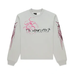 Spider Sport Grey Wait Longsleeve Sweatshirt