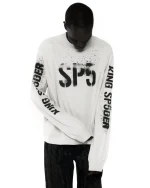 Spider Sport Grey Wwweb Longsleeve Sweatshirt 3