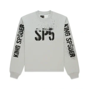 Spider Sport Grey Wwweb Longsleeve Sweatshirt