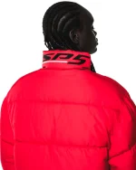 Spider Trackhawk Puffer Red Jacket 1