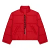 Spider Trackhawk Puffer Red Jacket