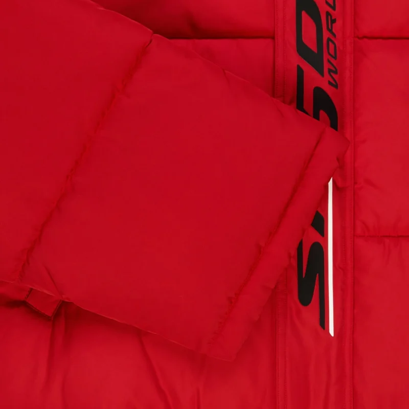 Spider Trackhawk Puffer Red Jacket 12
