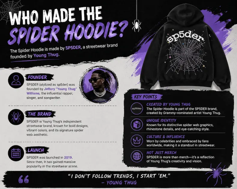 Spider hoodie